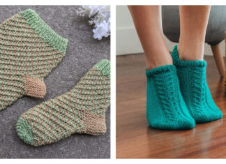 Flat Knit Socks Free Knitting Patterns