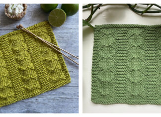 Key Lime Dishcloth Free Knitting Pattern