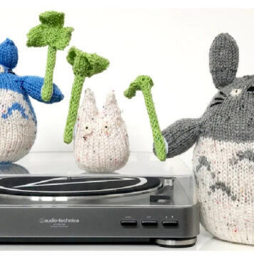 Totoro Toy Free Knitting Pattern