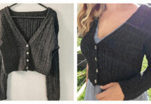 Twist Cardigan Free Knitting Pattern