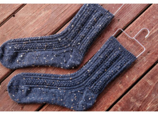 Martha Socks Free Knitting Pattern