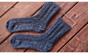 Martha Socks Free Knitting Pattern