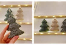 Merry Mini Tree Free Knitting Pattern