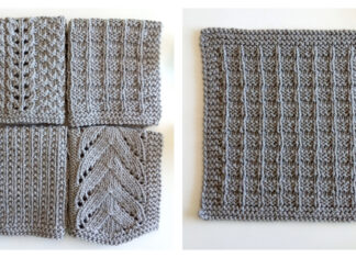 Dishcloth Set Free Knitting Pattern