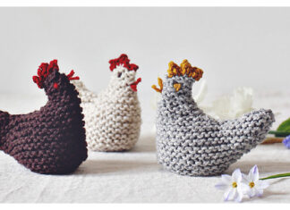 Little Spring Hen Free Knitting Pattern