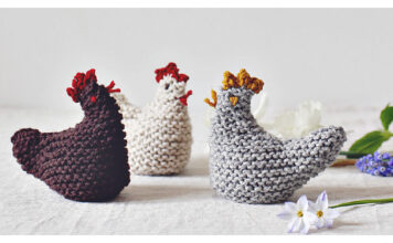 Little Spring Hen Free Knitting Pattern