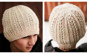 Martha Beanie Hat Free Knitting Pattern