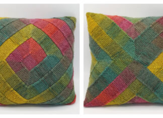 Ten Stitch Cushion Free Knitting Pattern