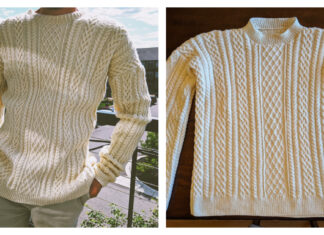 The Handsome Chris Pullover Free Knitting Pattern