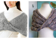 Twisted Shawl Wrap Knitting Patterns