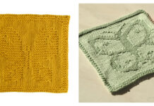 Butterfly Dishcloth Knitting Patterns