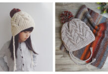 Maple Earflap Hat Free Knitting Pattern