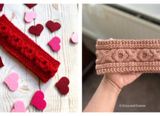 XOXO Headband Knitting Patterns