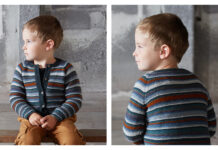 Alisterus Kids Sweater Free Knitting Pattern