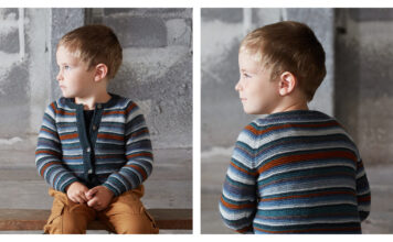 Alisterus Kids Sweater Free Knitting Pattern