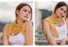 Harmonia Shawlette Free Knitting Pattern