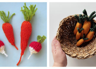 Stuffed Carrot Free Knitting Patterns