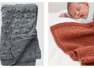 Dandelion Stitch Blanket Knitting Patterns