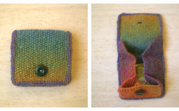 Folded Purse Free Knitting Pattern