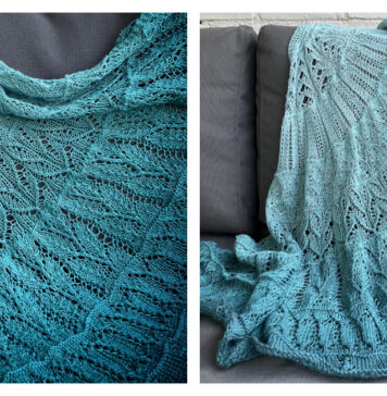 Lothlorien Shawl Free Knitting Pattern