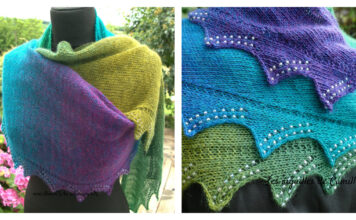 Summer Sun Shawl Free Knitting Pattern