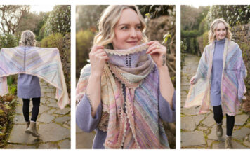Wildspun Wrap Free Knitting Pattern