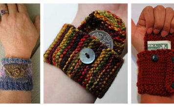 Wrister Wallet Free Knitting Patterns