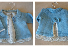 Baby Girl Coat Free Knitting Pattern