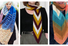 Charming Chevron Scarf Free Knitting Patterns