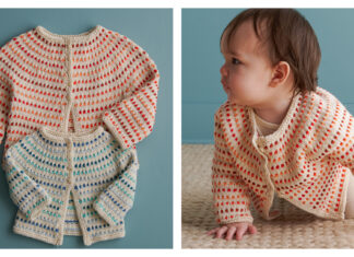 Growing Garden Cardigan Free Knitting Pattern