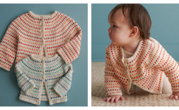 Growing Garden Cardigan Free Knitting Pattern