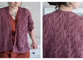 Ninon Summer Cardigan Free Knitting Pattern
