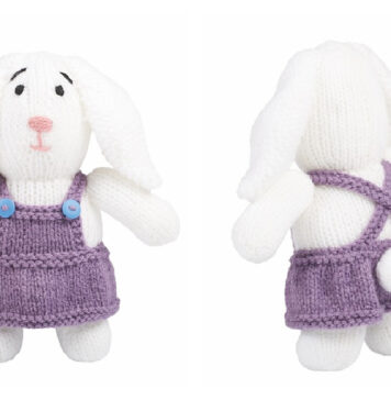 Rabbit Free Knitting Pattern