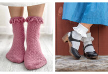 Ruffles Socks Knitting Patterns
