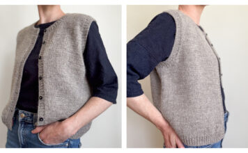Sally Vest Free Knitting Pattern