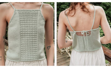 Terra Texture Top Knitting Pattern