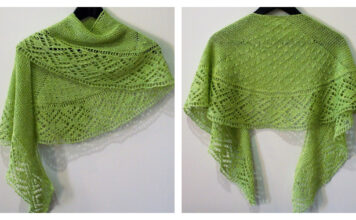 Verdant Shawl Free Knitting Pattern