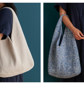 Weekend Tote Free Knitting Pattern