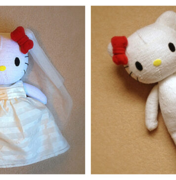 Hello Kitty Free Knitting Pattern