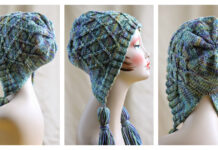 Iris Bloom Bonnet Free Knitting Pattern