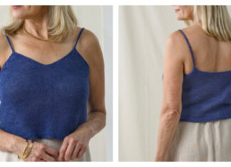 Liora Camisole Free Knitting Pattern