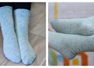 Palindrome Socks Free Knitting Pattern