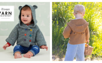 Billy Bear Jacket Free Knitting Pattern