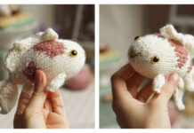 Carp Fish Free Knitting Pattern