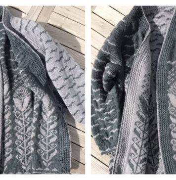 Cynara Cardigan Free Knitting Pattern