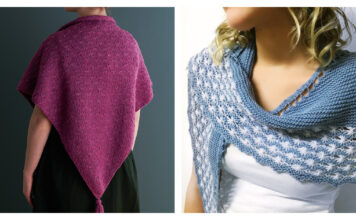 Dandelion Stitch Neckwear Knitting Patterns