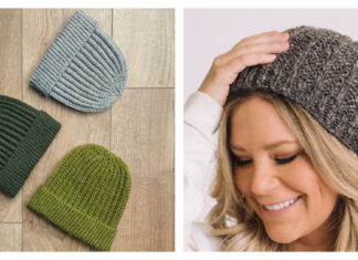 Mistake Rib Stitch Hat Free Knitting Patterns
