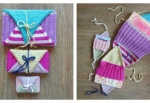 Rectangle Wrappers Free Knitting Pattern