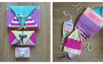 Rectangle Wrappers Free Knitting Pattern