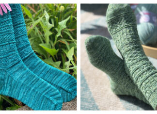 Sampler Texture Socks Knitting Patterns